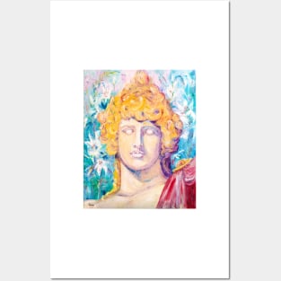 Dionysus and Lilies Posters and Art